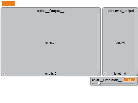 Infinite Precision Calculator