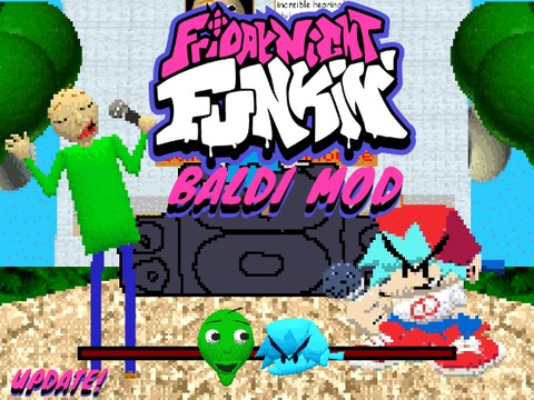 Friday Night Funkin´ Baldi mod (READ CREDITS)