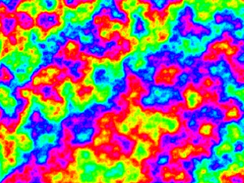 Perlin noise with octaves and masking