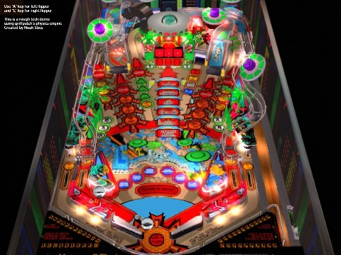 3D Pinball Physics