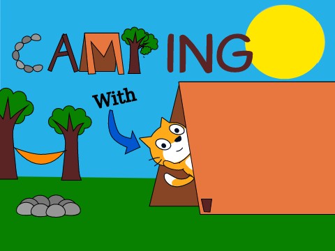 Camping with scratch cat[entry]