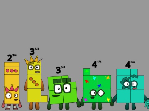 Numberblocks Band Quarters 2 (Version 2 + For MrBond + Bonus,Band Version)