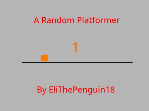 A Random Platformer v1.3