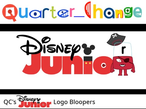 Productions Text D (QC's Disney Junior Logo Bloopers), Quarter Change Wiki