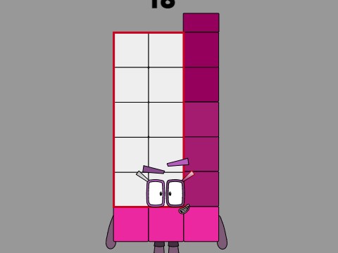 Numberblocks Band Halves 4 (Version 2 + For MrBond)