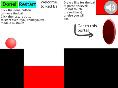 Red Ball - A Pen Platformer
