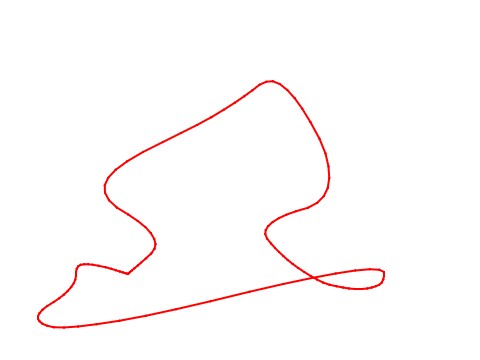 Polyline smoothing (hotpoints algorithm)