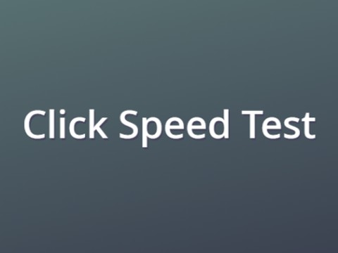 click speed test