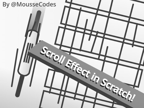Scroll Effect in Scratch