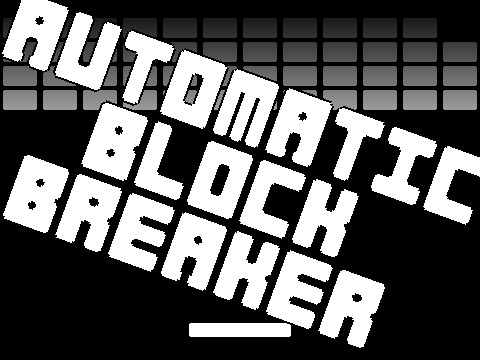 Automatic block breaker