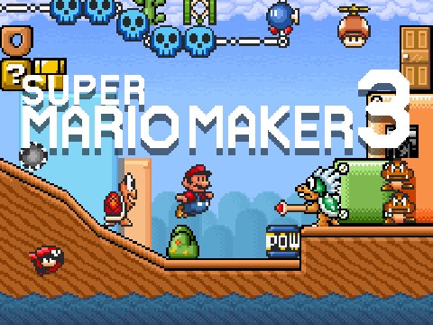 Mario maker 2024 3 switch