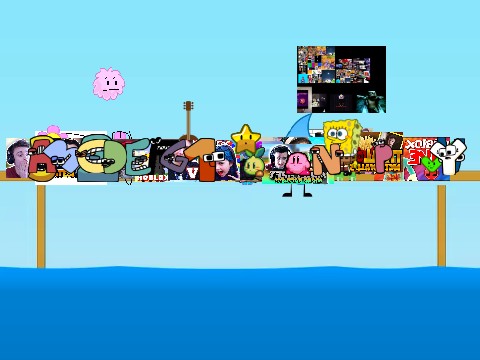 Ultimate BFDI Balance Beam Randomizer!