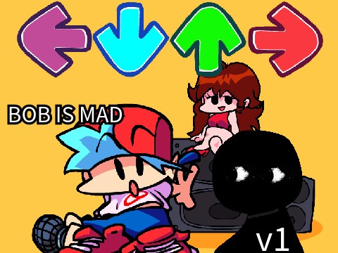 Friday Night Funkin' vs bob ( RUN REMIX AND RECHART )