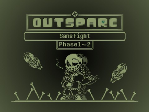 UnderTale Warped Development Sans Fight Phase1~2 - TurboWarp