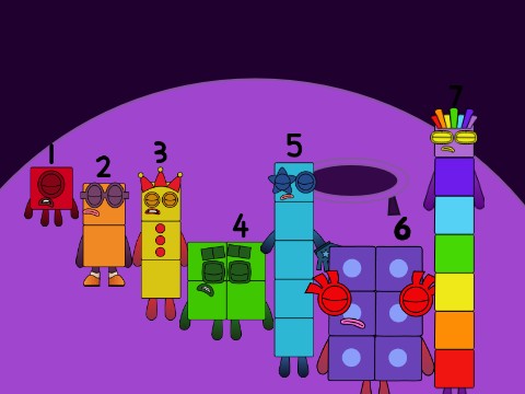 Custom NumberBlocks Band II - Special Guest