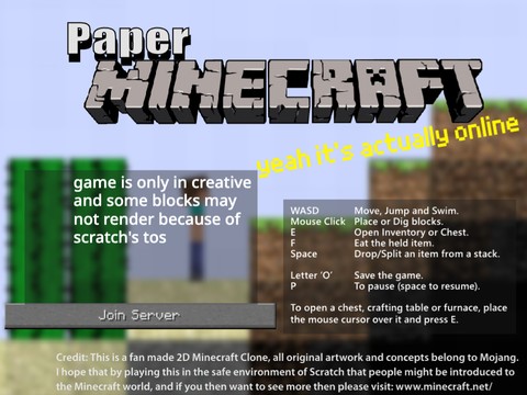 paper minecraft online