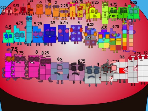 Numberblocks Band but too many quarters remix