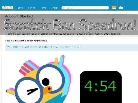 Scratch Ban Speedrun! remix
