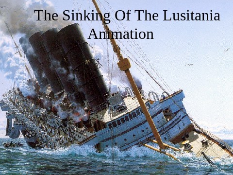 Sinking of the Lusitania