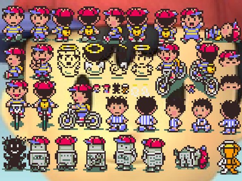 Ness sprite pack but it's fixed but I fixed it some more