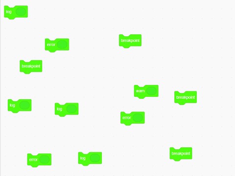Hidden blocks inside project
