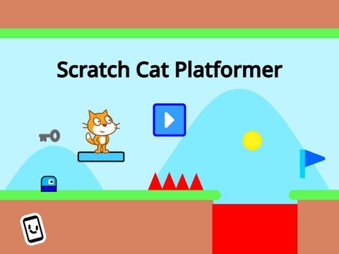 Scratch Cat Platformer