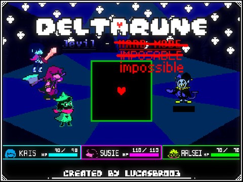 [Deltarune] - Jevil Fight - impossible Mode