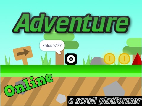 [☁︎Online] Adventure ~a scroll platformer~