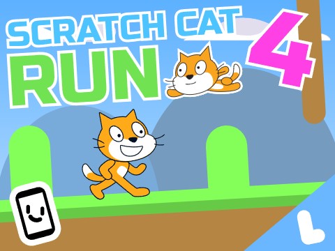 Scratch Cat Run 4 #games #run #scratch #all