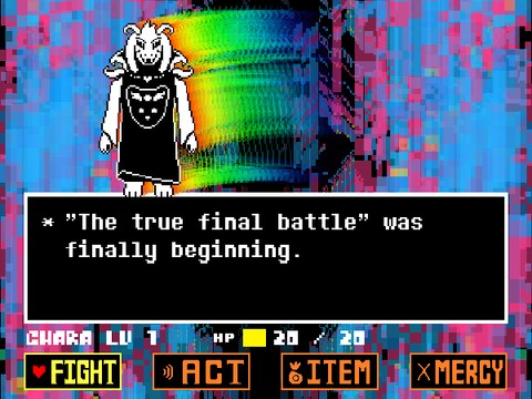 Asriel Dreemurr Fight