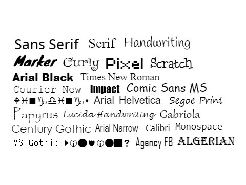 I updated my fonts!