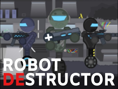 Robot Destructor ☁ オンライン銃撃戦