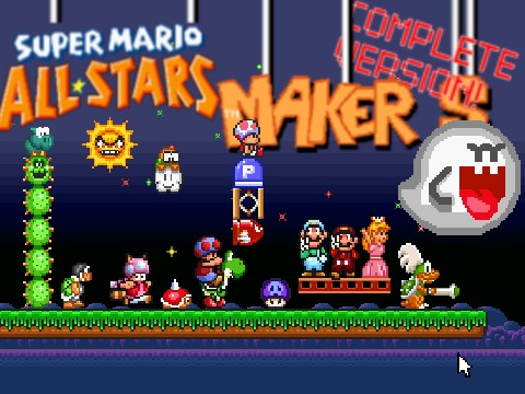 Super Mario Maker All-Stars|Version 4,0 (COMPLETE VERSION) (3)