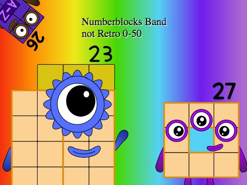 Numberblocks Band not Retro 0-50 (+BONUS!)