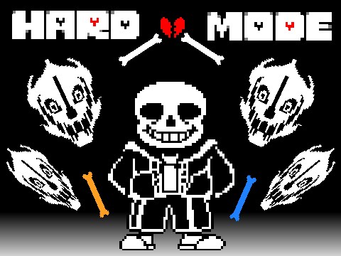 Sans Fight HARD MODE ☆by Tetu-bou☆ [UnderTale] - TurboWarp