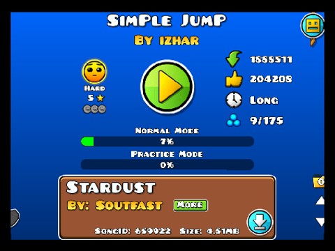 Geometry Dash SimPle JumP