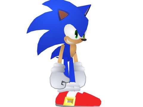 SSB4 Sonic Sprite