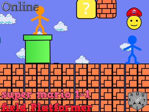 マリオ online super mario 1-1 field Platformer v1.0