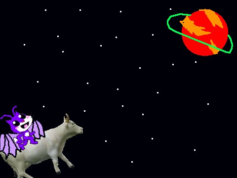 Space cow