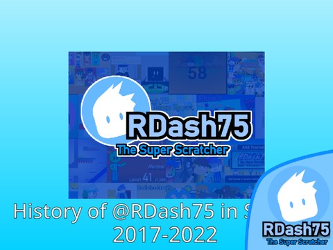 History of @RDash75 in Scratch