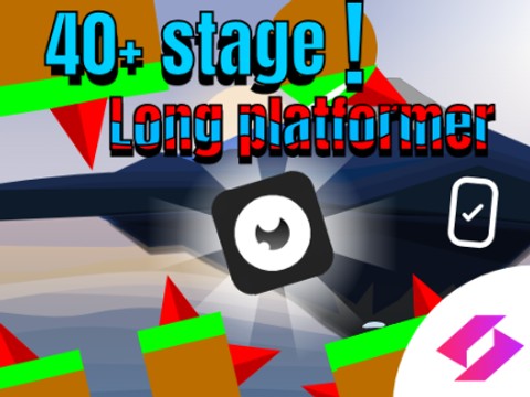 ⚡40+ stage!?⚡ Long platformer!