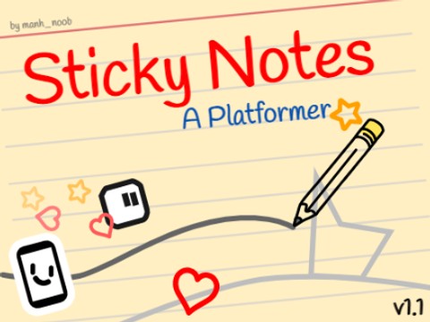 Sticky Notes [platformer]