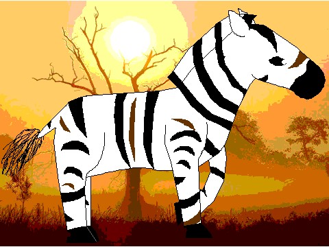 Zebra for thiop