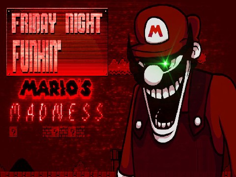 Friday Night Funkin' Mario's madness
