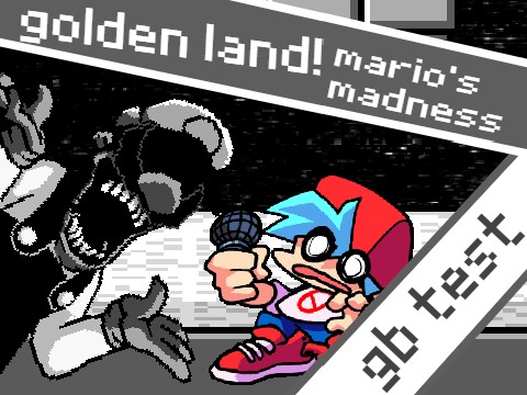 gb test mario madness golden land fnf