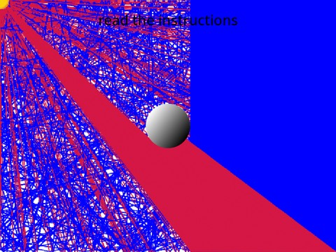 Ray tracing example