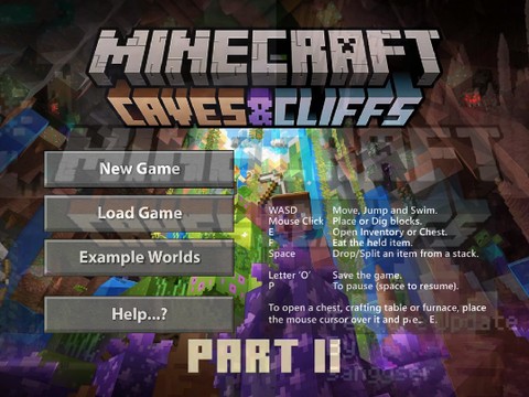 2D Minecraft 1.18 Continued Update v3.8 (without sound)