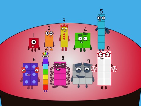 numberblocks band 1 to 10 fixed