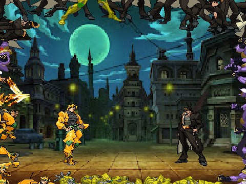 Jotaro Vs Dio [ Jojo Scene Creator ]