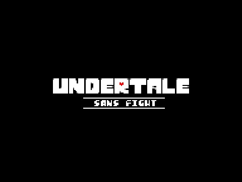 undertale saness fight